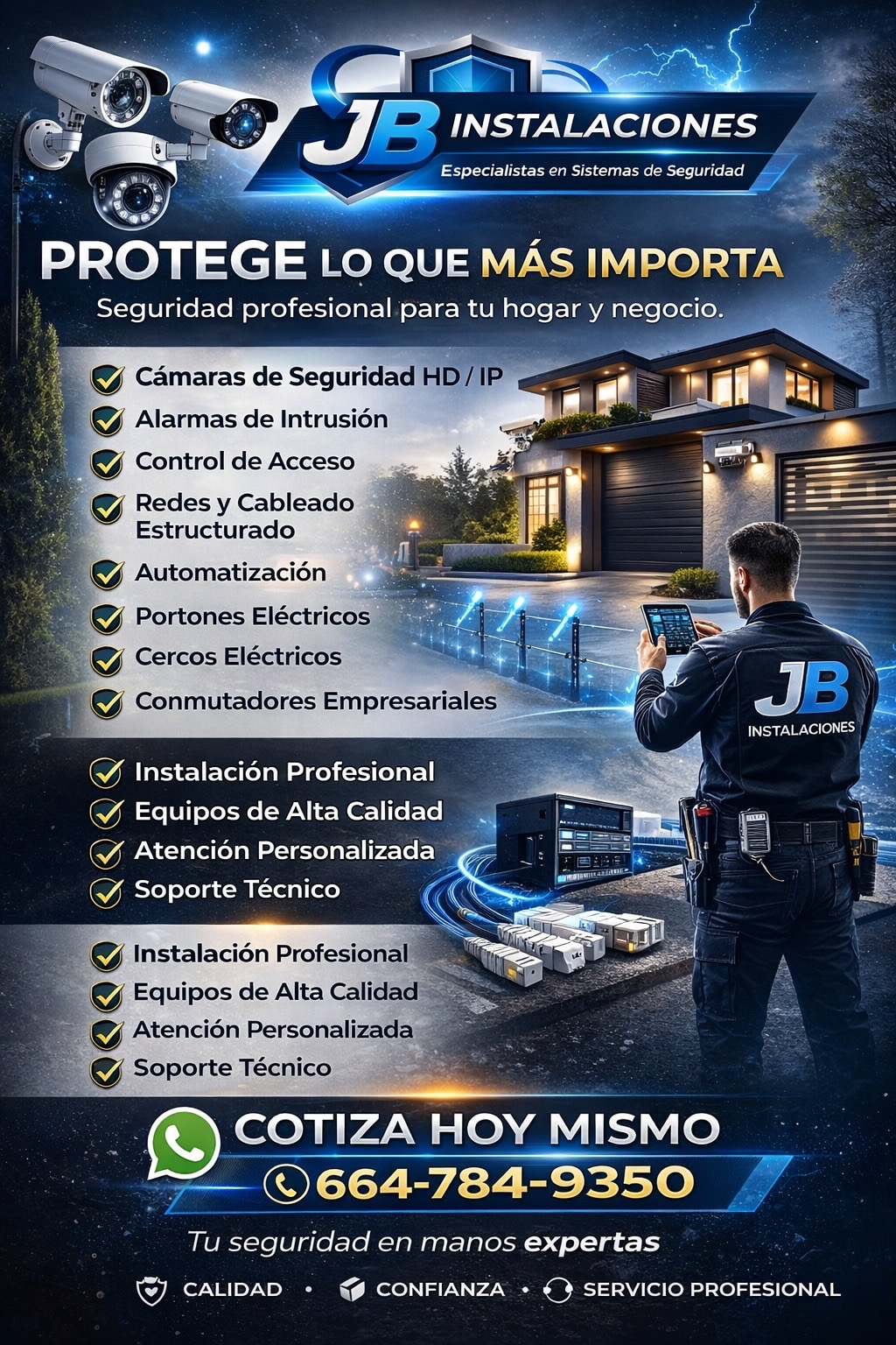 Promocional de JB Instalaciones
