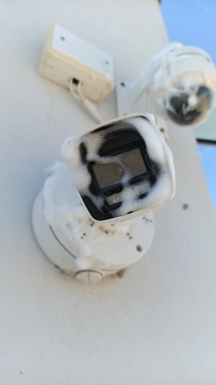 Cámara de seguridad tipo bala